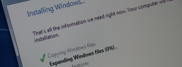 Windows 7 Install Screen