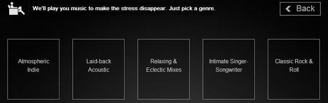 Songza Interface