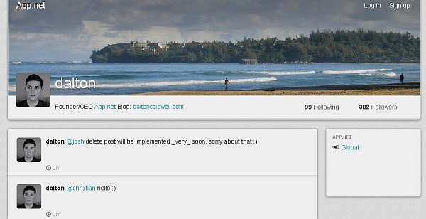 App.Net Profile