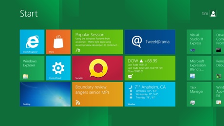 Windows 8 Metro Tiles