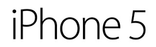 iPhone 5 Logo