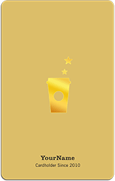 Starbucks Gold Card