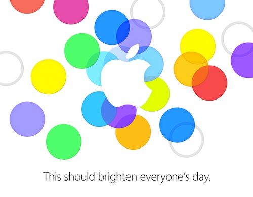 Apple's Sept 2013 Event Invitation