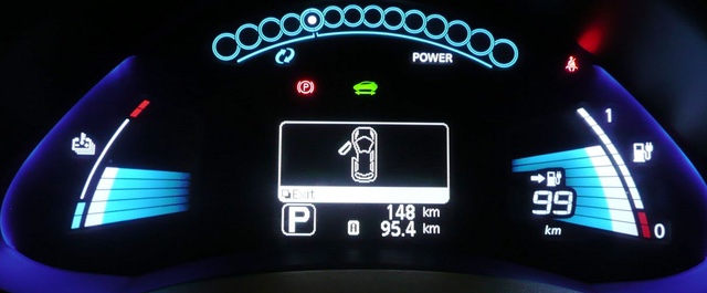 Nissan Leaf Dashboard Details