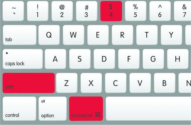 mac keystroke for screenshot