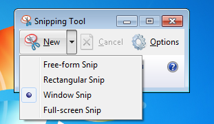 Windows Snipping Tool