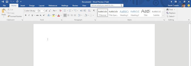 First Look: Microsoft’s Office 2016 Preview – CWL