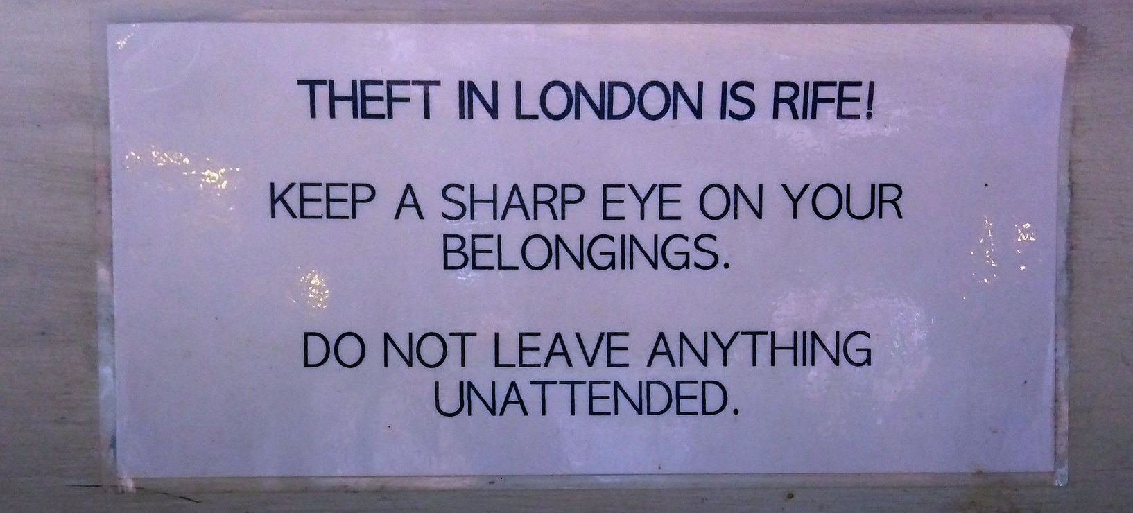 Theft In London